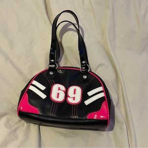 Black & Hot Pink Bag